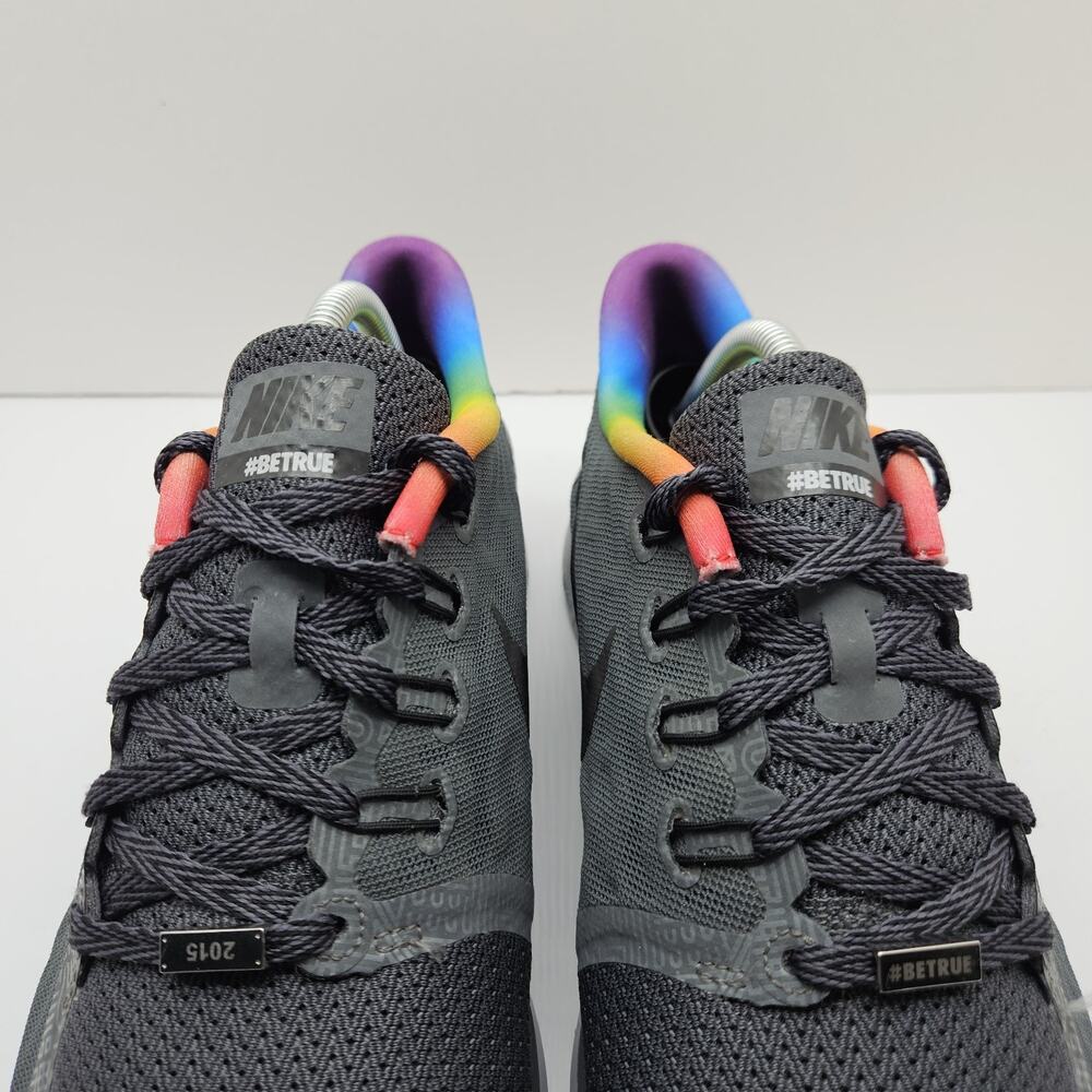 Nike Women's Free 5.0 Be True Rainbow Pride Grey Size 9.5 Shoes - Picture 4 of 8